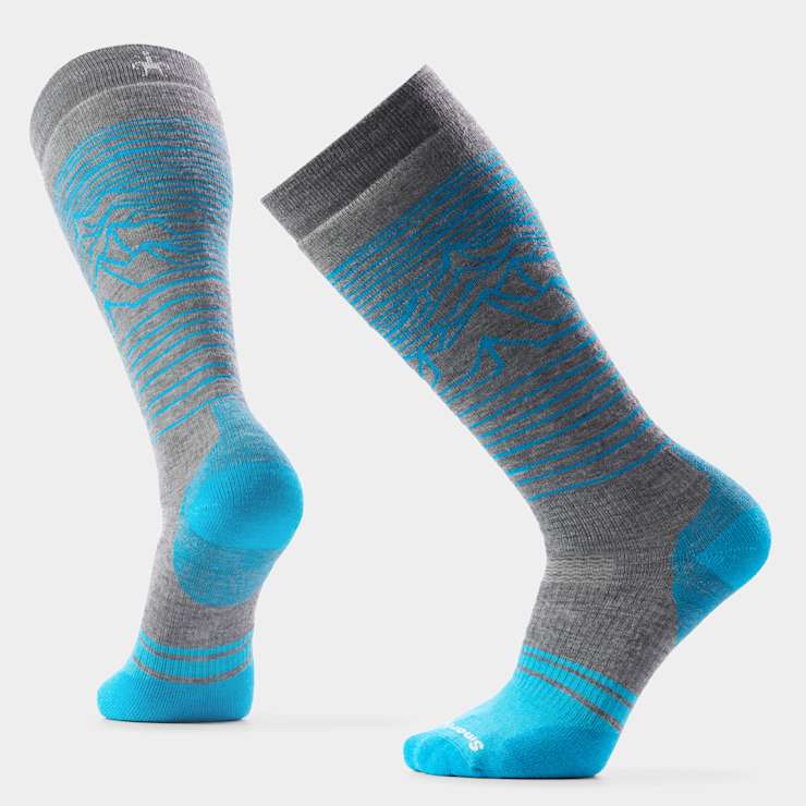smartwool Snowboard Iguchi Pattern Over The Calf Socks