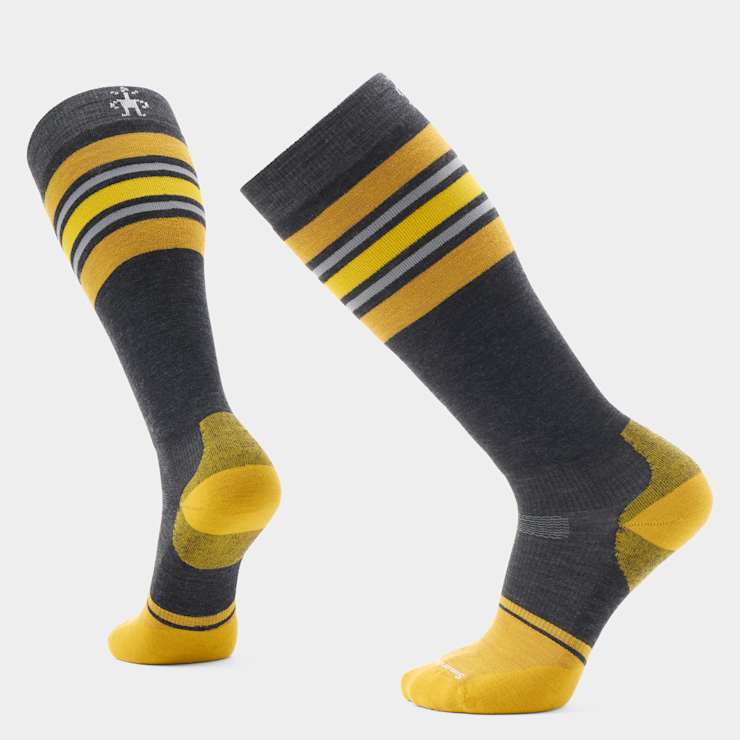 smartwool Snowboard Stripe Extra Stretch Over The Calf Socks