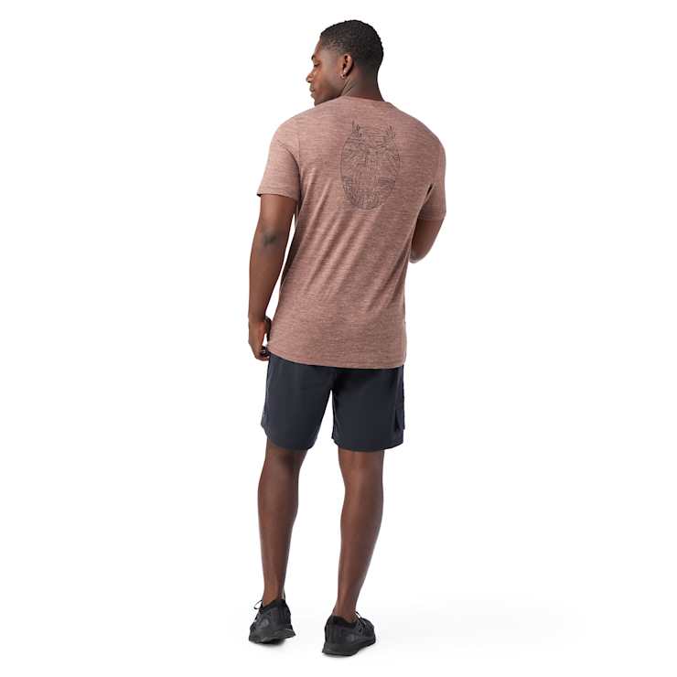 Smartwool Stag Stare Merino Hemp Blend Short Sleeve Graphic Tee
