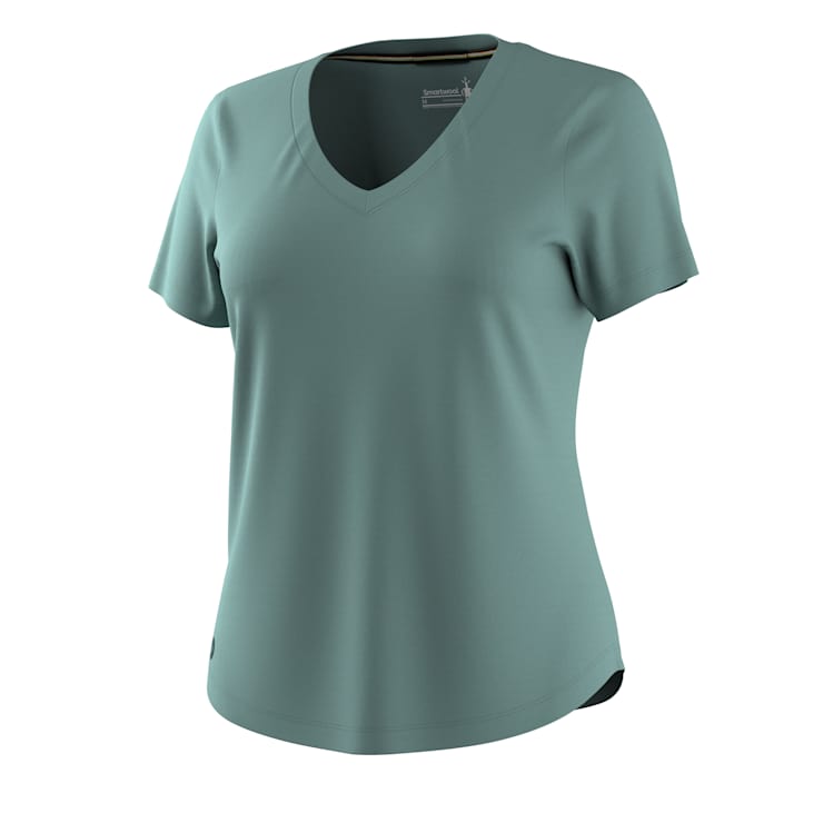 Smartwool Women's Active Ultralite V-Neck Short Sleeve