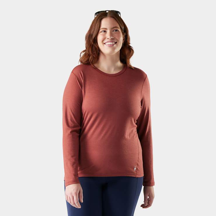 smartwool Women's Classic All-Season Merino Base Layer Crew Plus