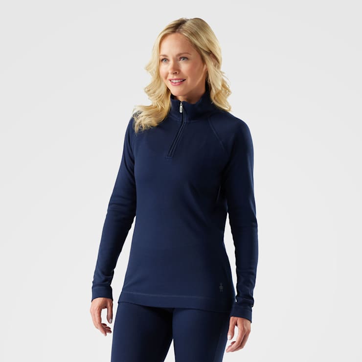 smartwool Women's Classic Thermal Merino Base Layer 1/4 Zip