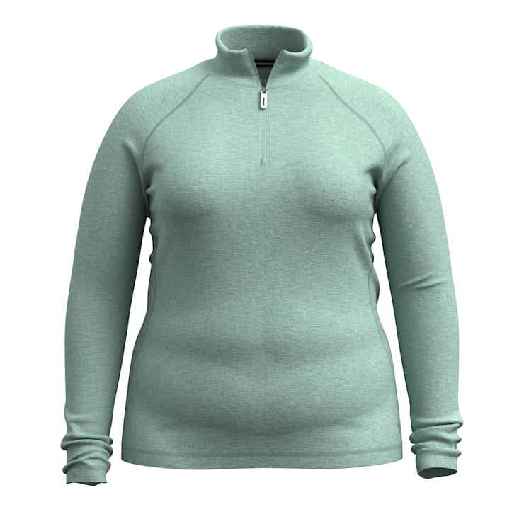Smartwool Women's Classic Thermal Merino Base Layer 1/4 Zip Plus