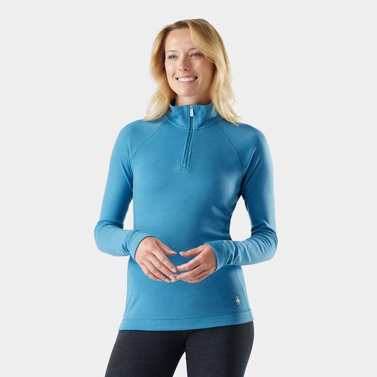 smartwool Women's Classic Thermal Merino Base Layer 1/4 Zip