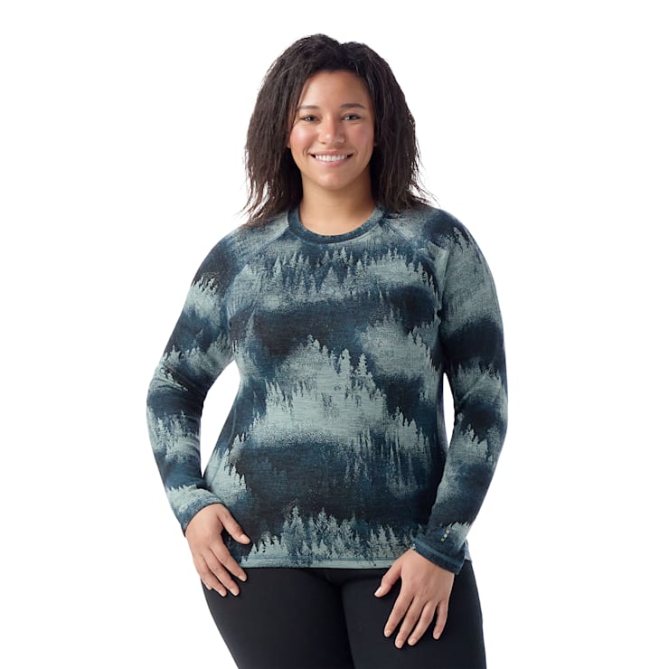 smartwool Women's Classic Thermal Merino Base Layer Crew Plus