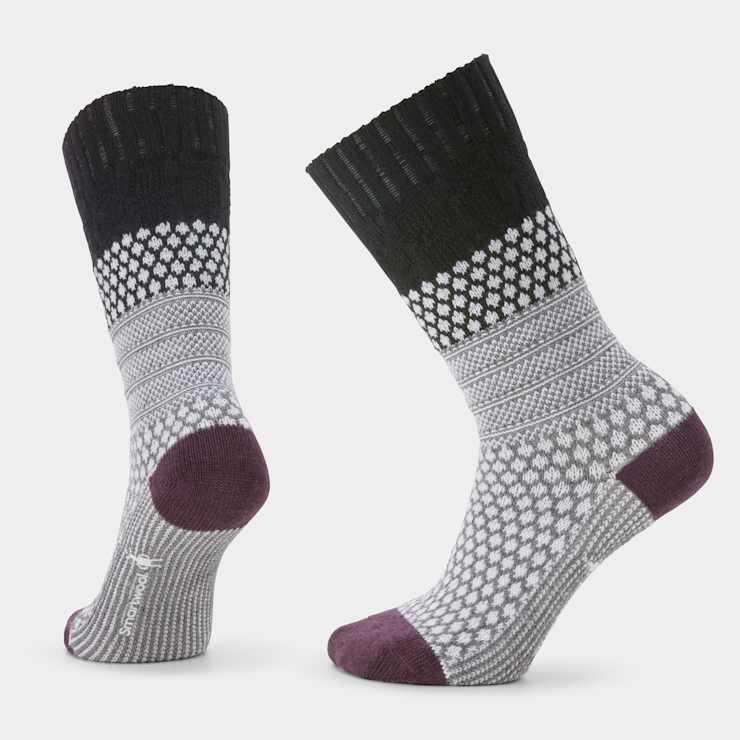 smartwool Women's Everyday Cozy Popcorn Cable Crew Socks