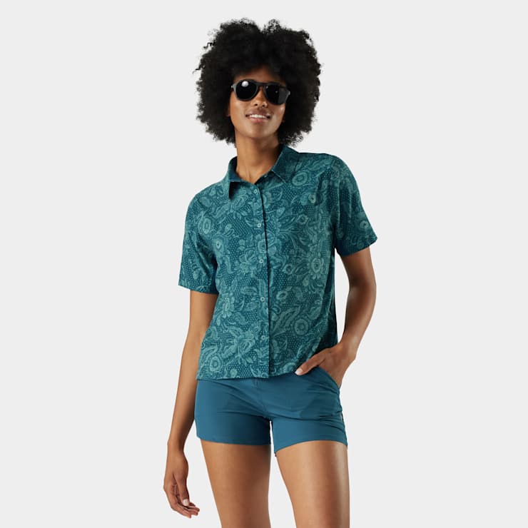 smartwool Women’s Everyday Short Sleeve Button Down