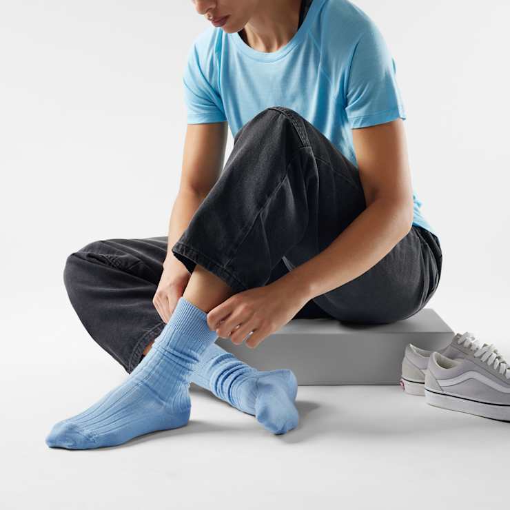 Smartwool Women's Everyday Slouchy Rib Tall Crew Socks