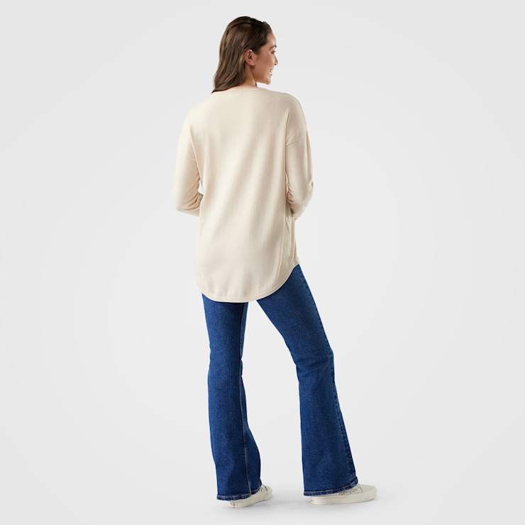 Smartwool Women's Shadow Pine Colorblock Crew Sweater