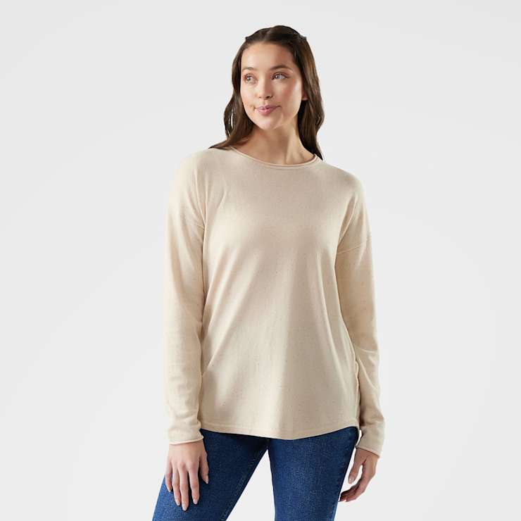smartwool Women's Shadow Pine Colorblock Crew Sweater