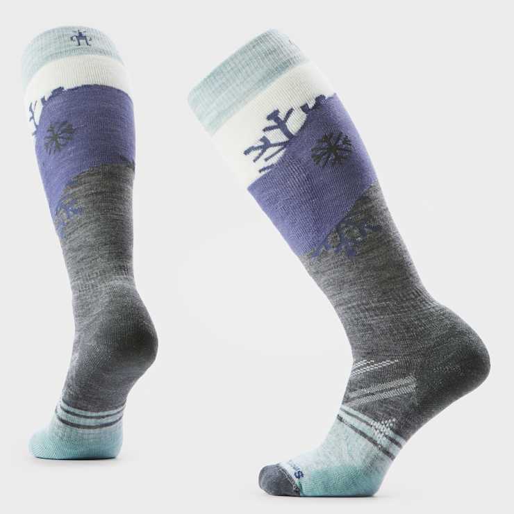 smartwool Women's Ski Snowpocalypse Pattern Over The Calf Socks