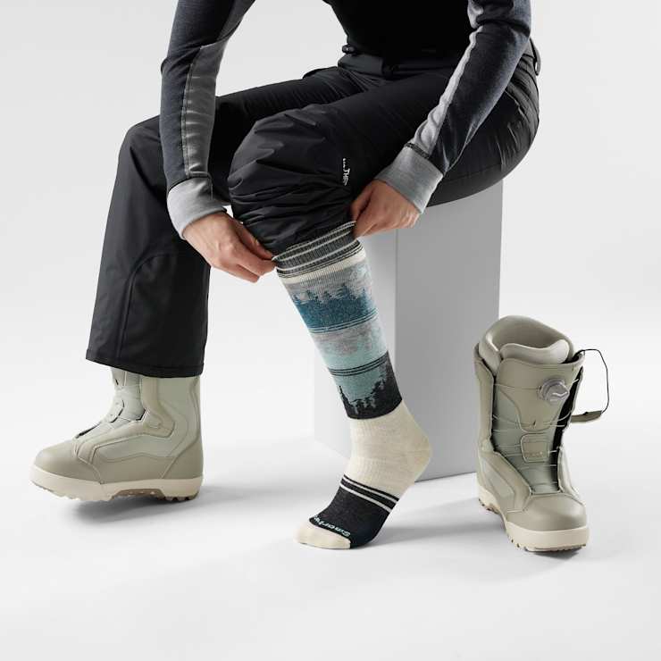 Smartwool Women's Snowboard Twilight Vista Over The Calf Socks