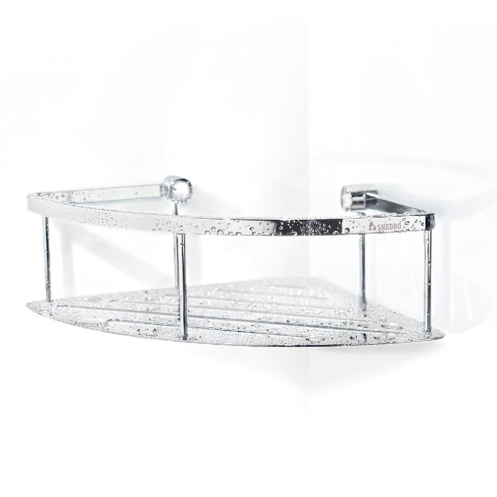 Smedbo Corner Shower Basket