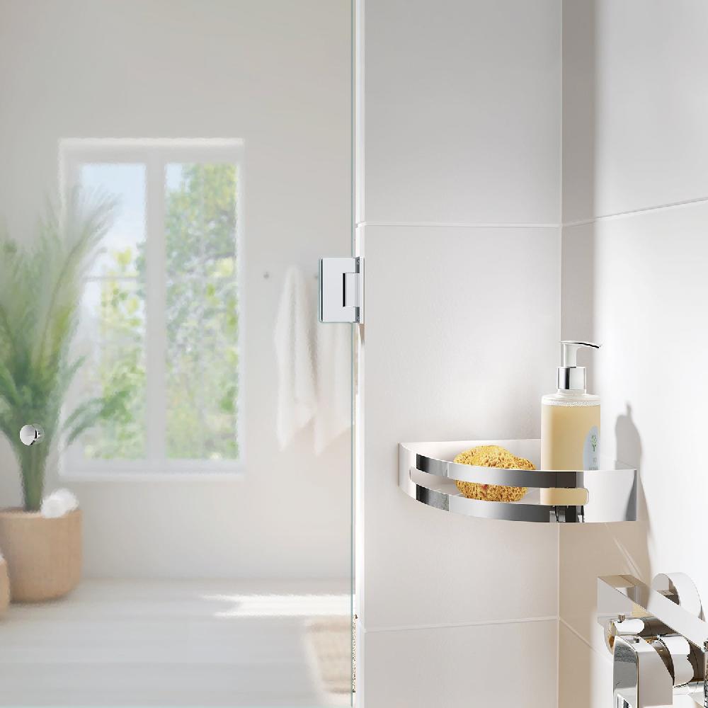 Smedbo Corner Shower Basket With Insert