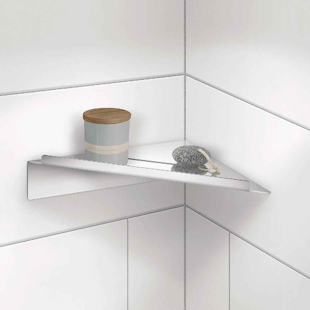Smedbo Corner Shower Shelf Self-adhesive