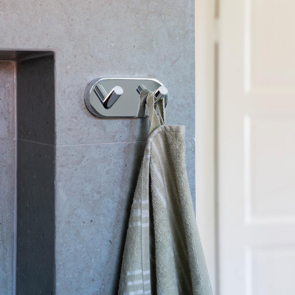 Smedbo Double Towel Hook