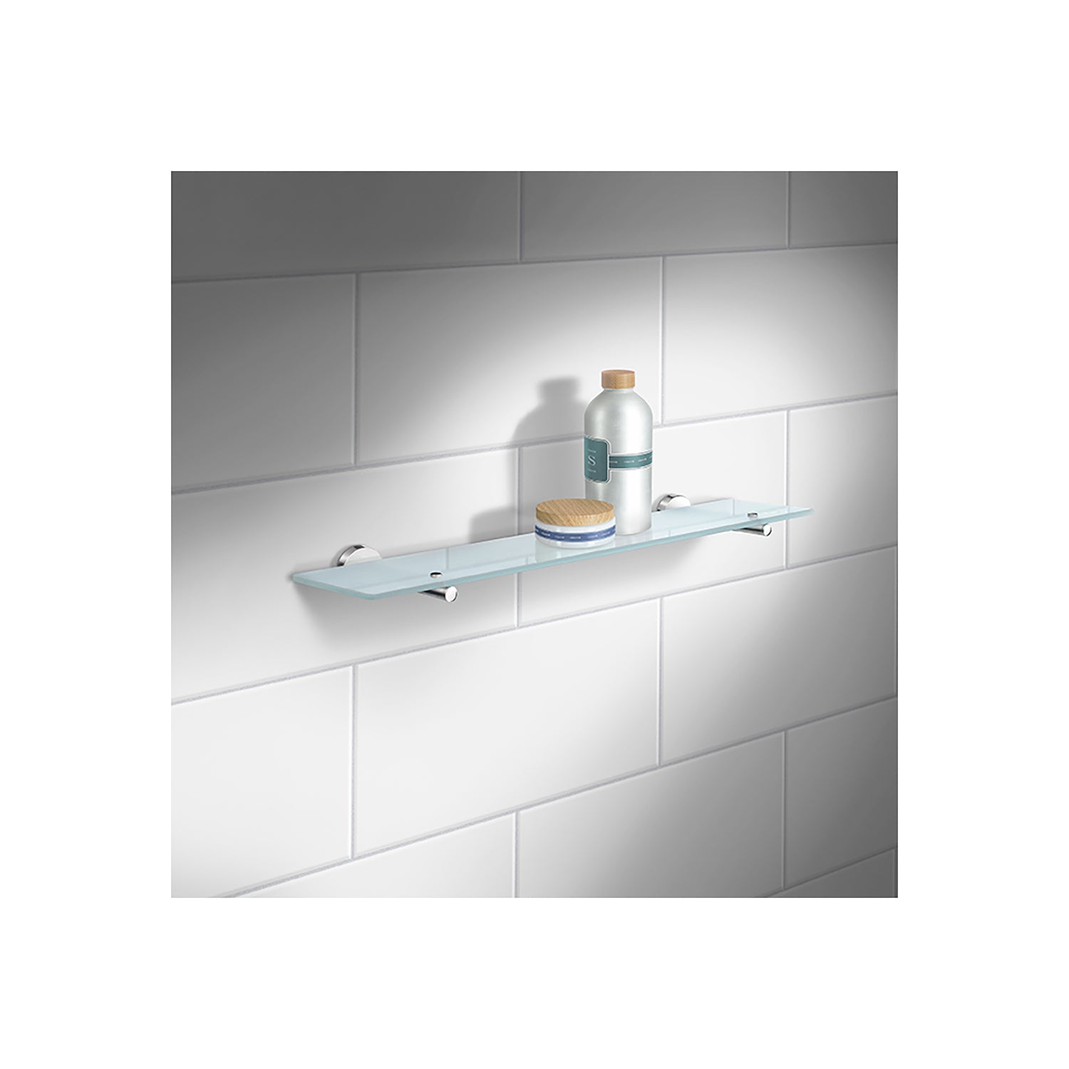 Smedbo Glass Bathroom Shelf