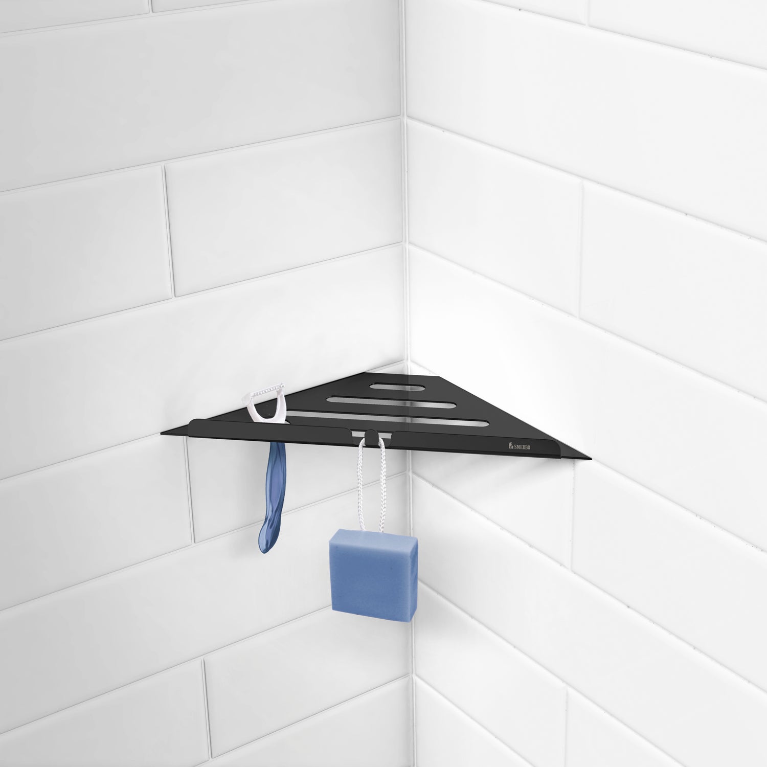 Smedbo Grout Line Corner Shelf