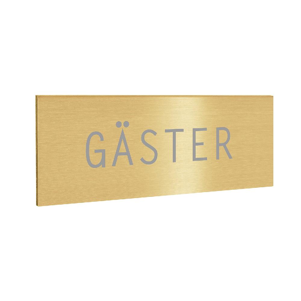 smedbo Självhäftande skylt GÄSTER