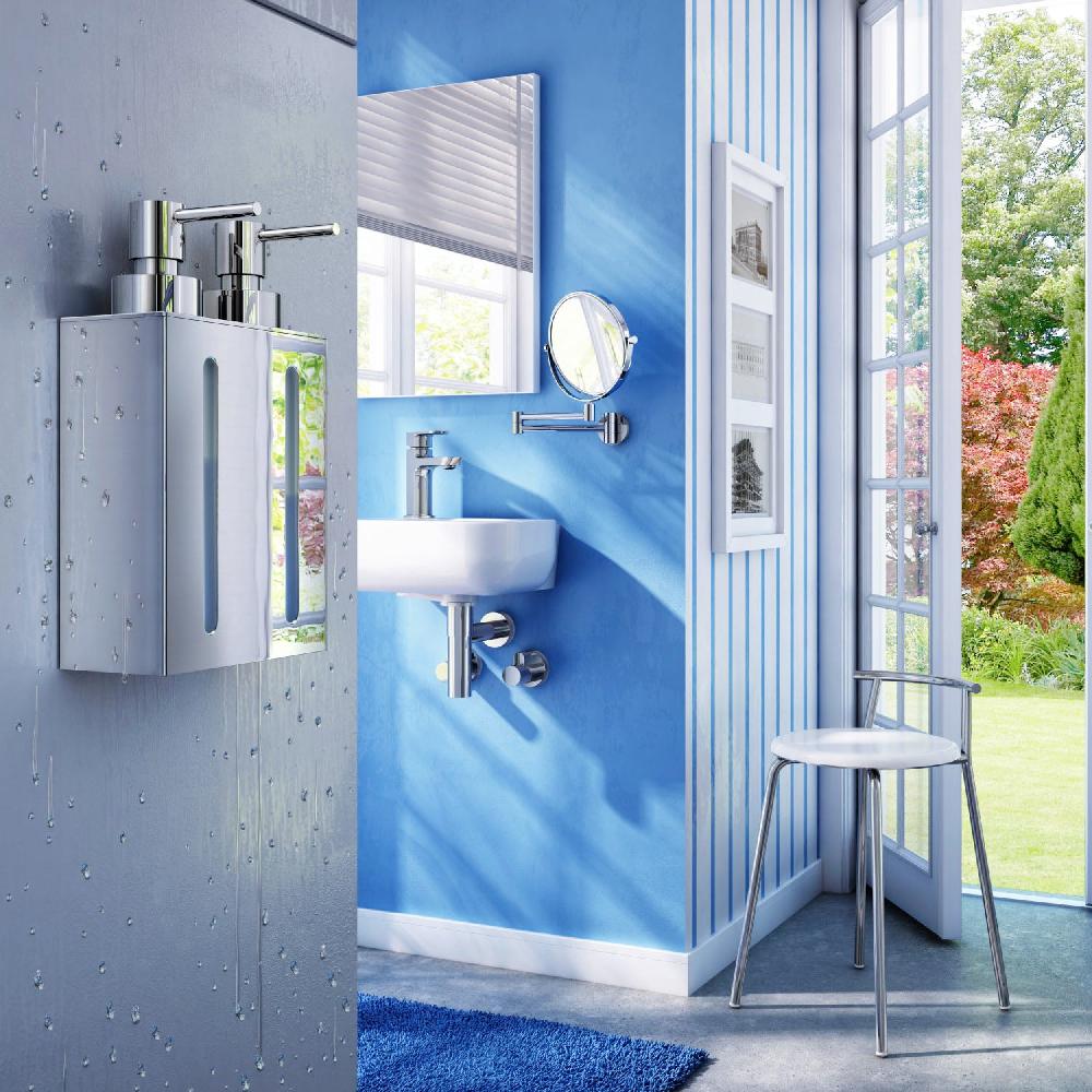 Smedbo Soap Dispenser With 2 Containers