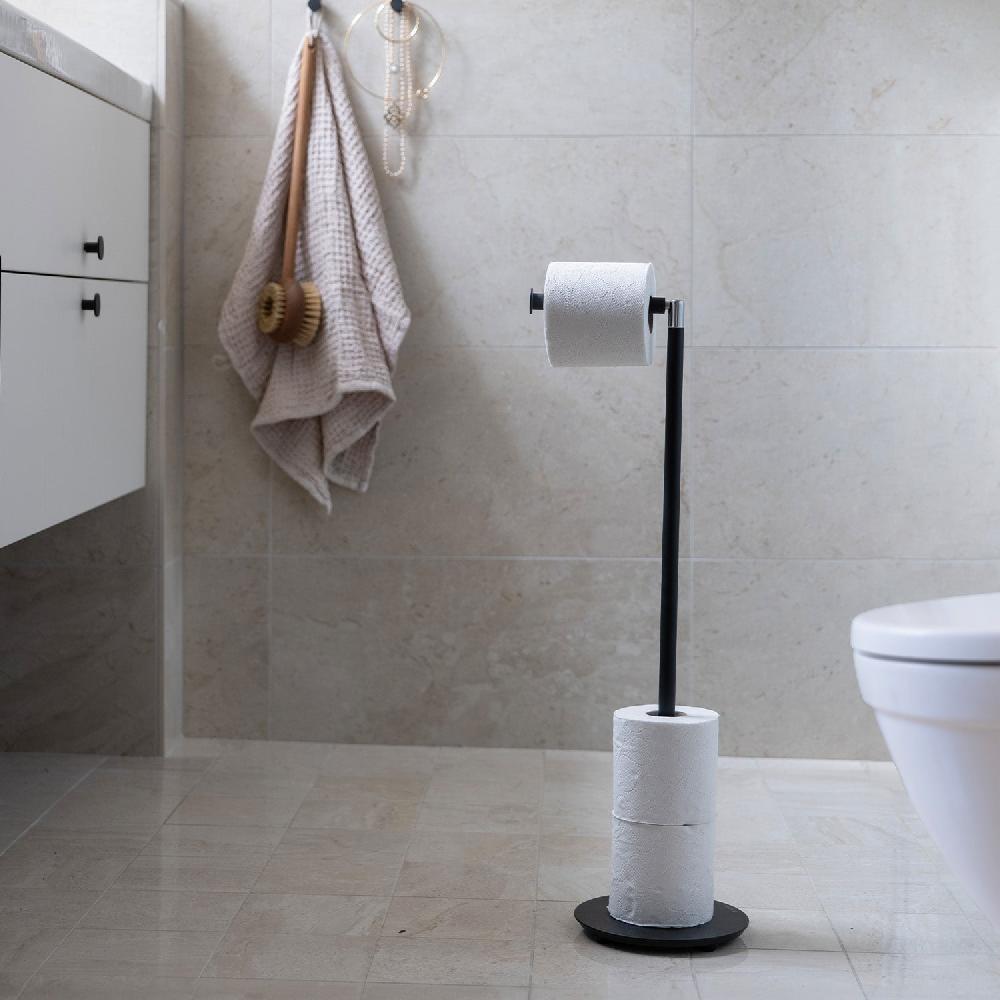 Smedbo Toilet Roll Holder/Spare Toilet Roll Holder