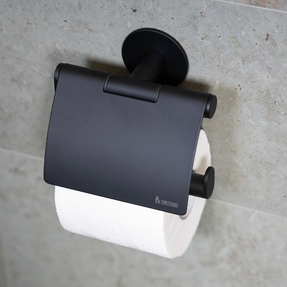 Smedbo Toilet Roll Holder With Lid