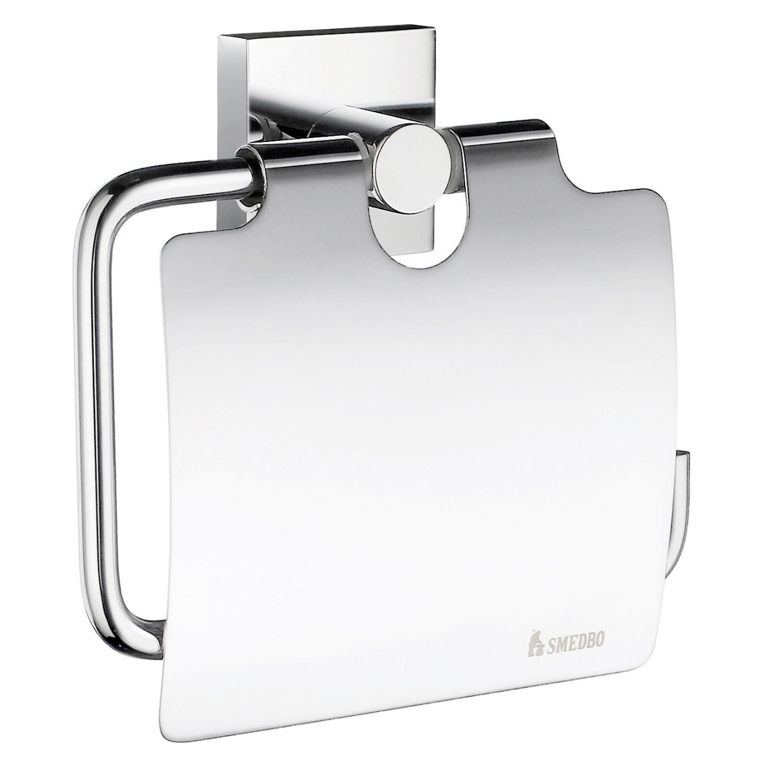 smedbo Toilet Roll Holder with Lid