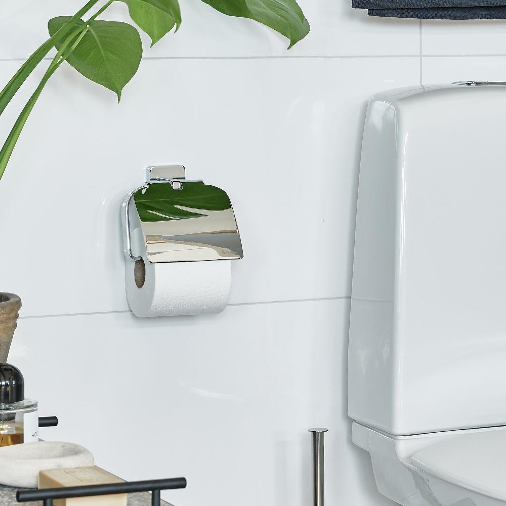 Smedbo Toilet Roll Holder With Lid