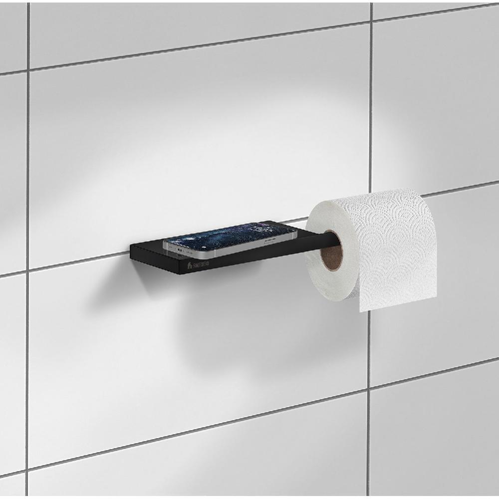 Smedbo Toilet Roll Holder With Shelf