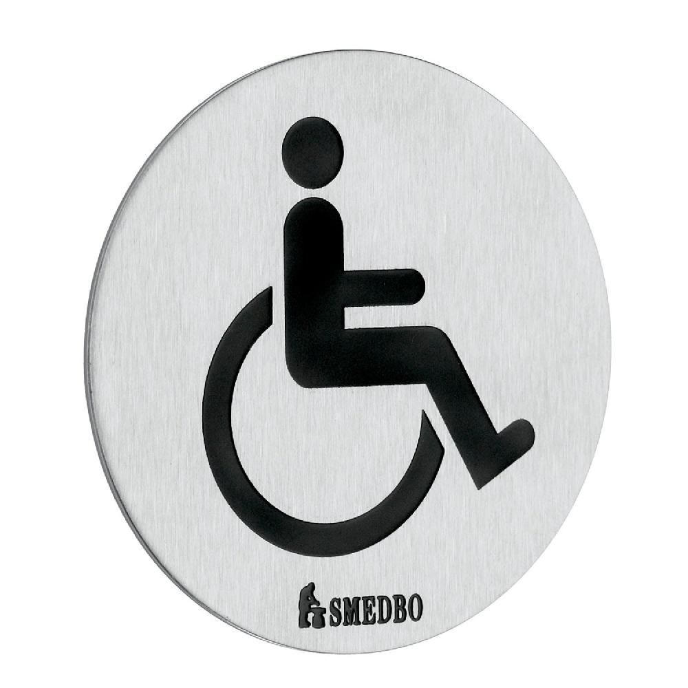 smedbo Toilet Sign - Disabled