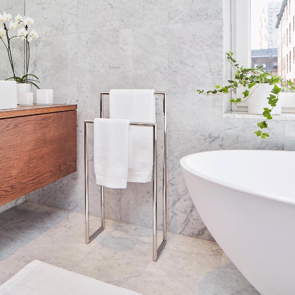 Smedbo Towel Rail Double Free-Standing