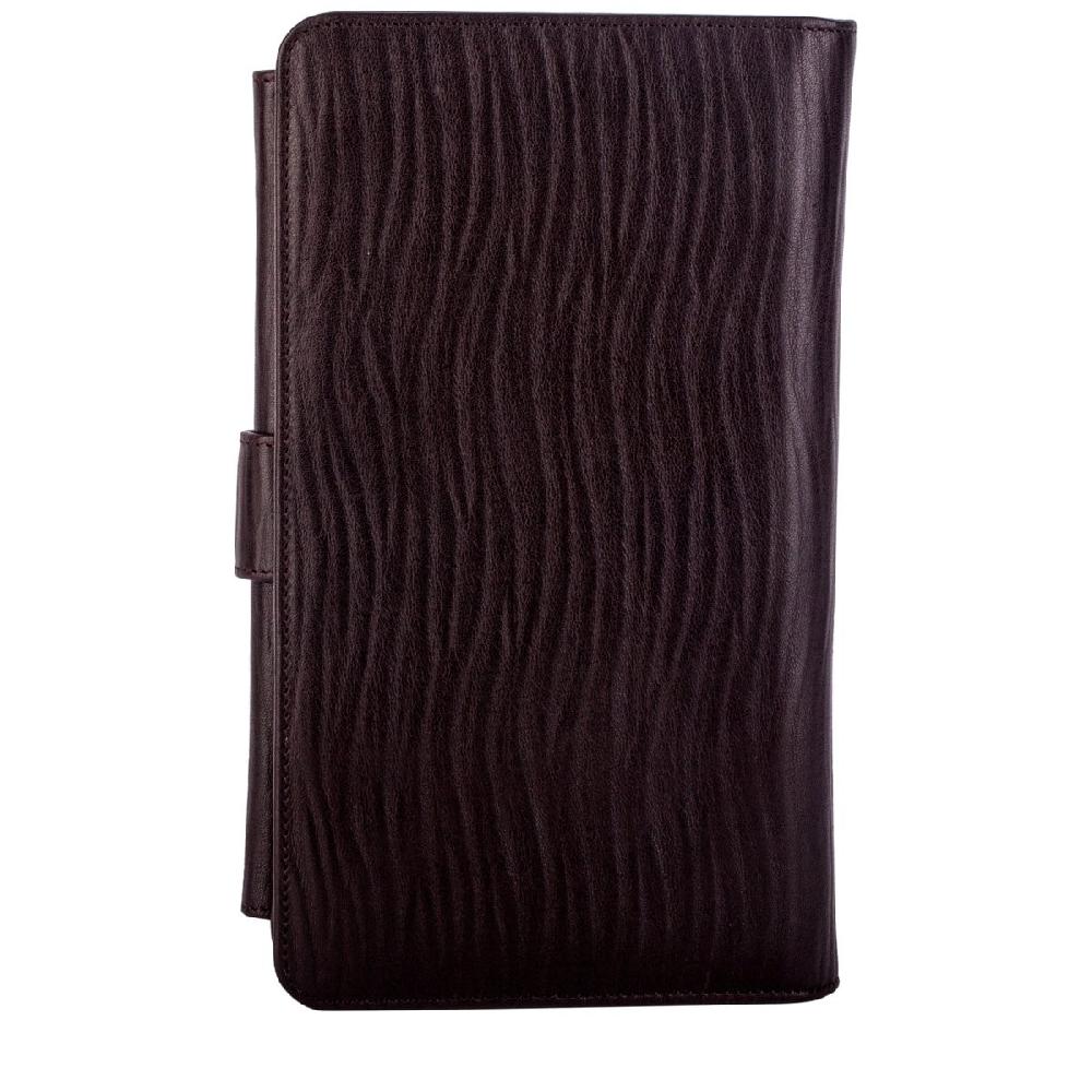 Smith & Canova Barbon Embossed Leather Card & Document Case