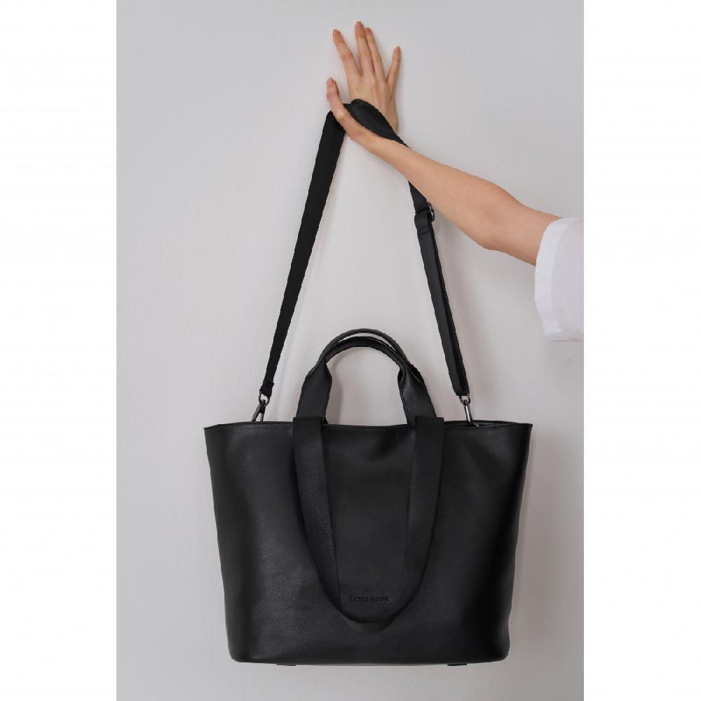 smith & Canova Jensen Smooth Leather E/w Tote / Shoulder Bag