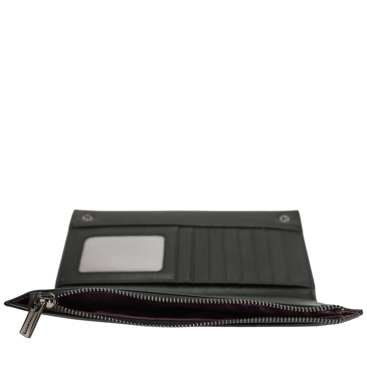 smith & canova Jensen Smooth Leather Long Zip Top Pocket Purse