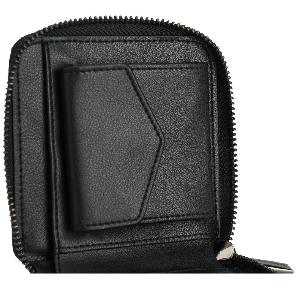 Smith & Canova Jensen Smooth Leather Square Zip Purse