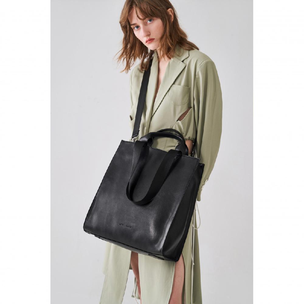 Smith & Canova Jensen Smooth Leather Tote / Shoulder Bag