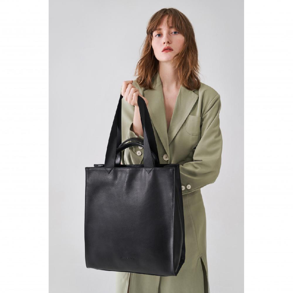 Smith & Canova Jensen Smooth Leather Tote / Shoulder Bag
