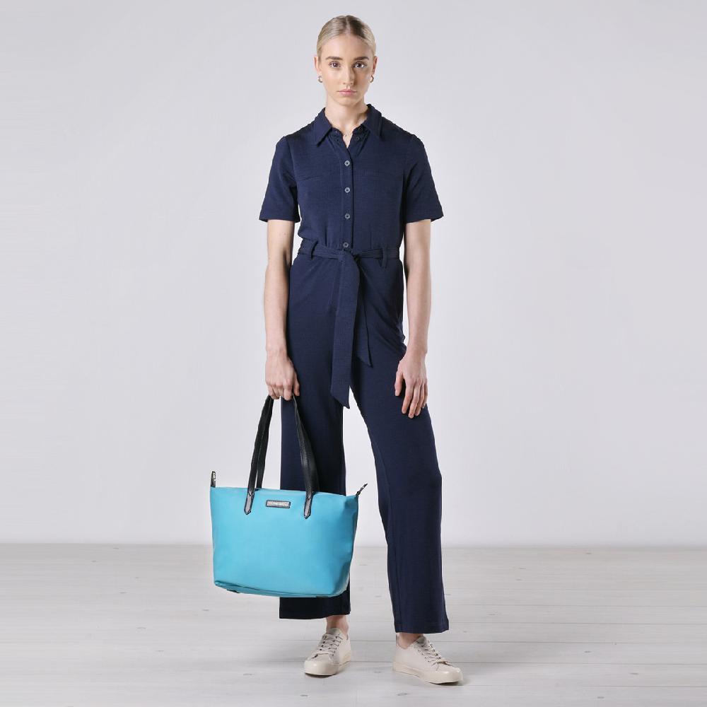 smith & canova Ama Nylon Zip Top Tote Bag