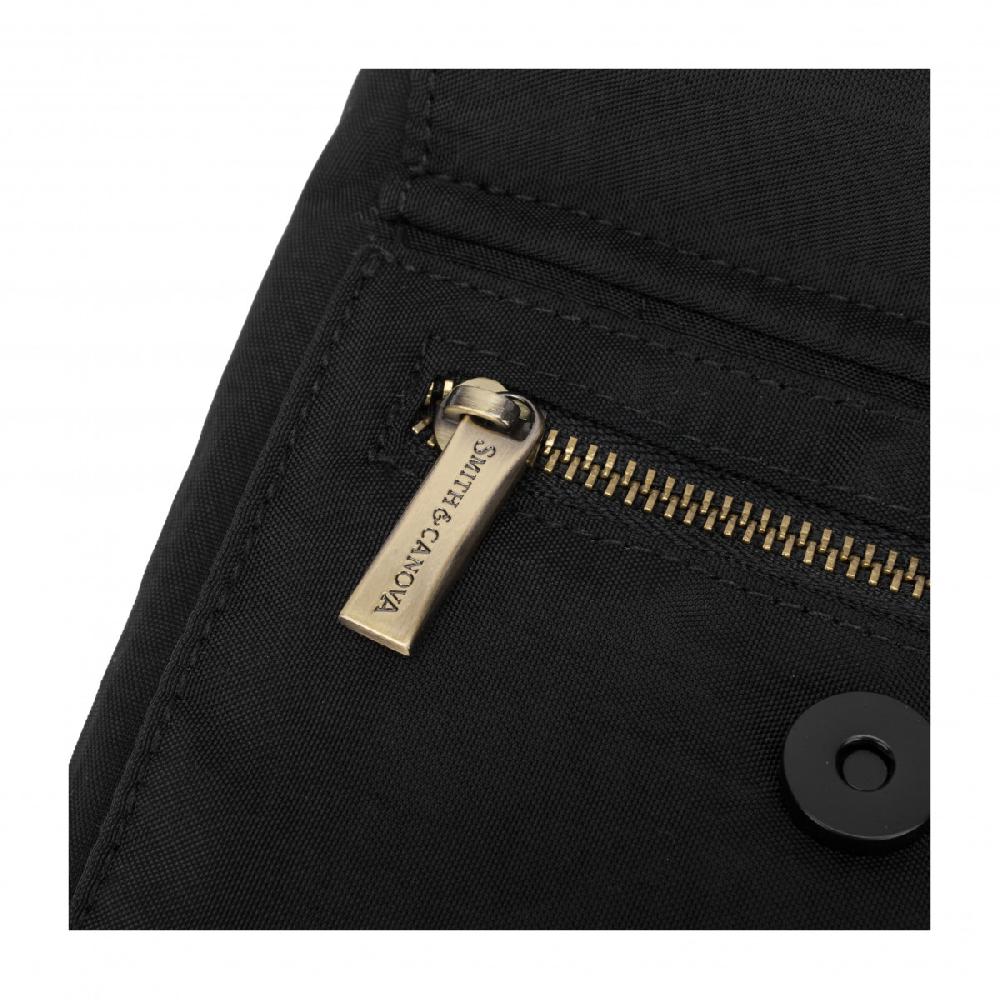 Smith & Canova Gabinet Portrait Nylon Crossbody Bag