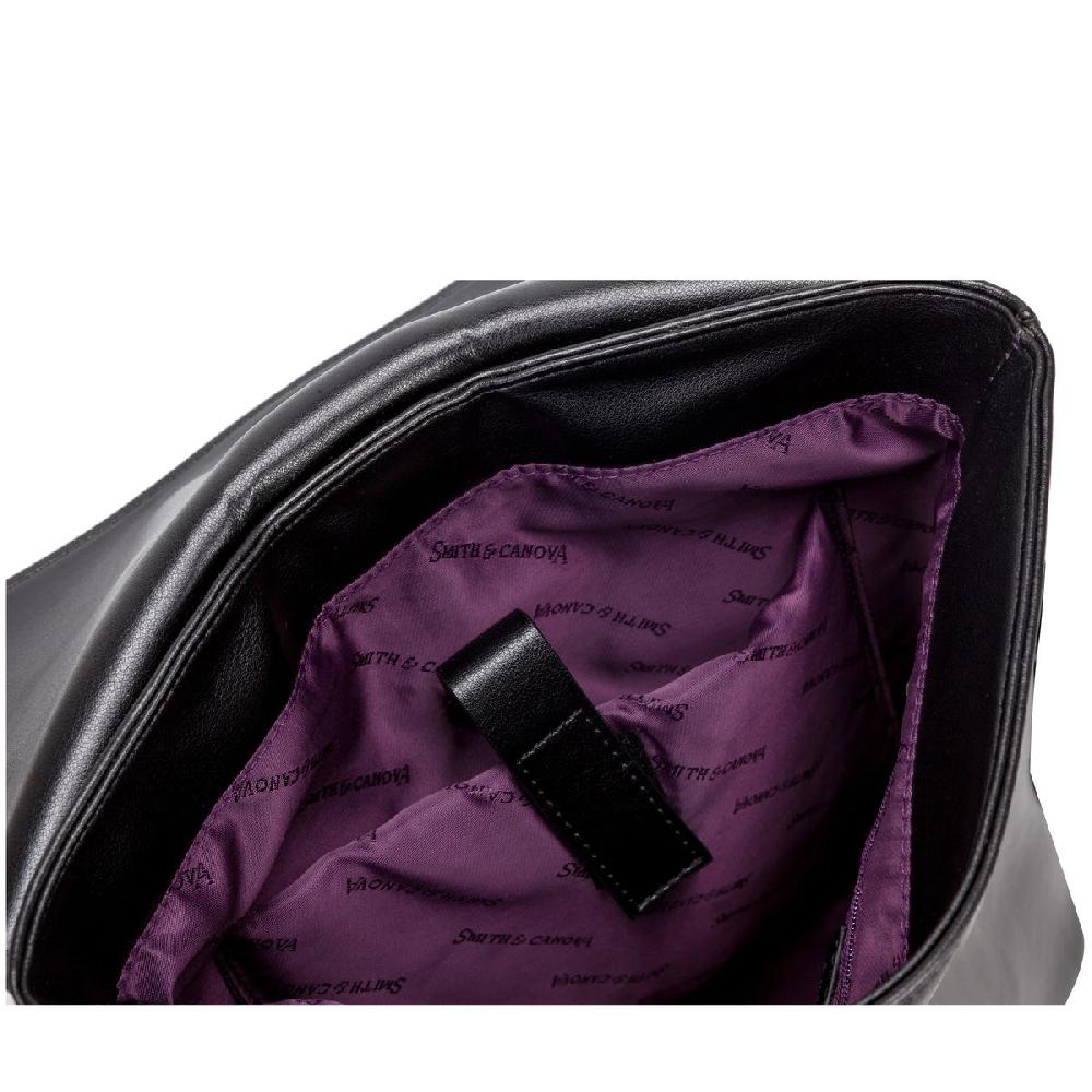 Smith & Canova Jensen Smooth Leather Buckle Backpack