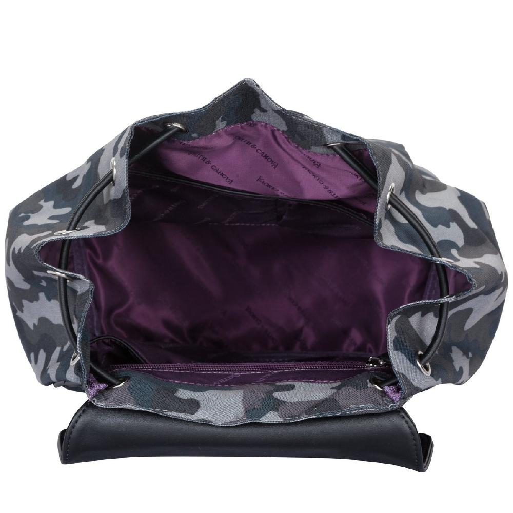 smith & canova Lawrence Nylon Drawstring Backpack