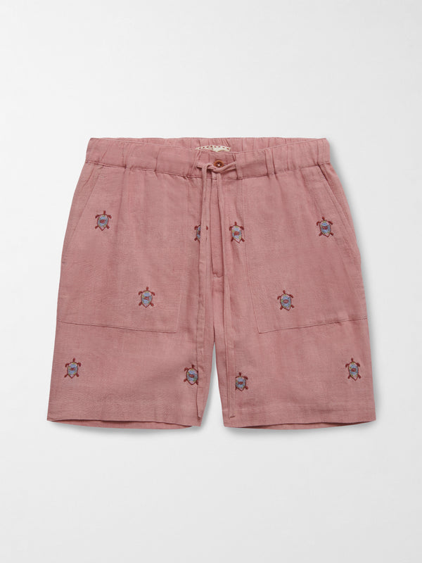 Smr Days Es Cubells Organic Cotton Shorts In Raspberry Pink