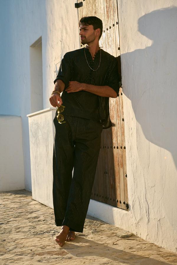 smr days Malibu Organic Cotton Trousers in Sunset Glow