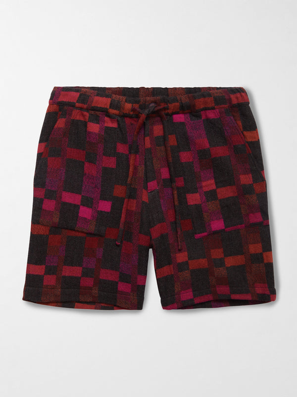 Smr Days Es Cubells Wool Shorts In Pink