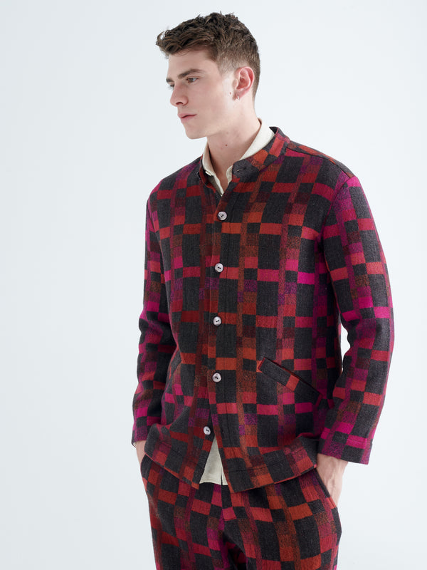 Smr Days Istana Wool Jacket In Pink