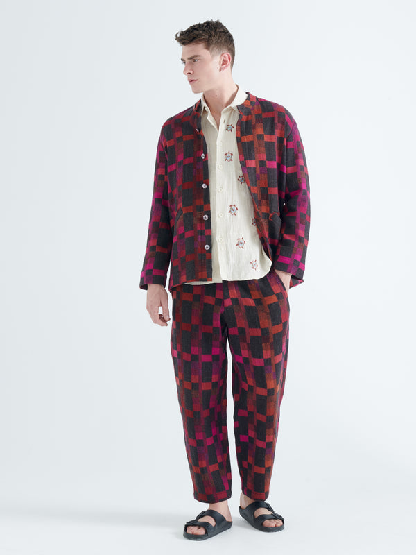 Smr Days Istana Wool Jacket In Pink