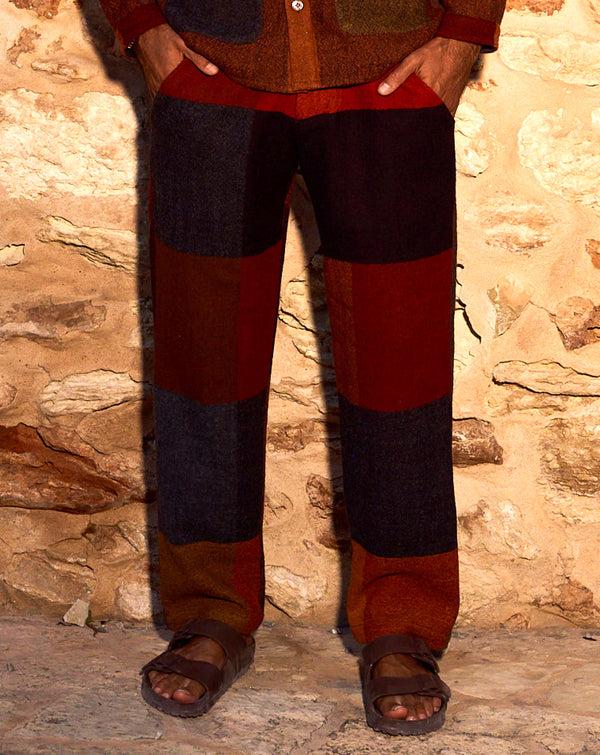 smr days Jumeirah Wool Trousers in Orange