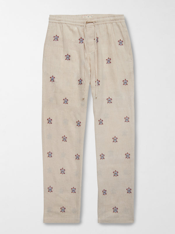 Smr Days Malibu Cotton Trousers In Cream