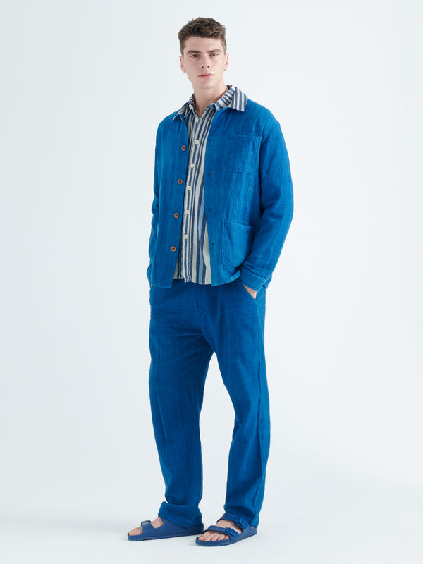 Smr Days Wittering Organic Cotton Jacket In Midnight