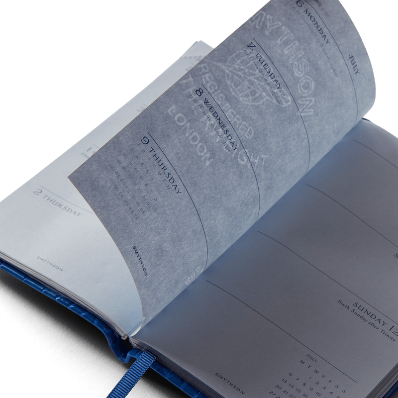 Smythson 2026 Panama Weekly Diary With Slide In Mara